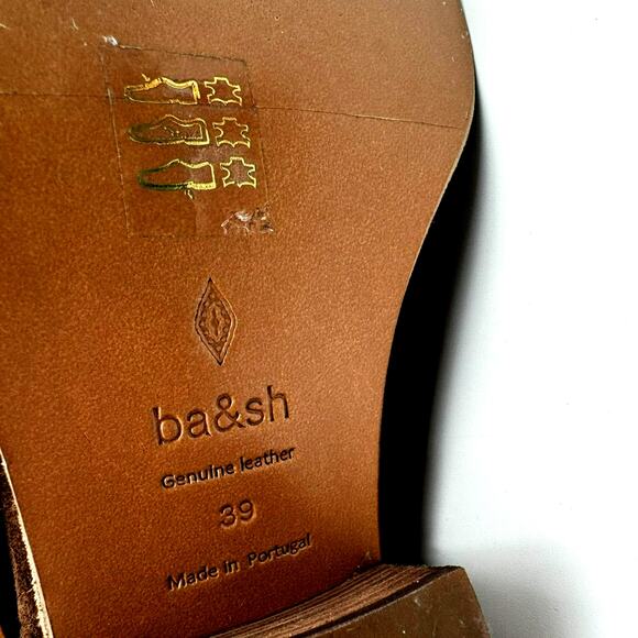 BA&SH Women's US 8 EU‎ 39 Claudia Brown Suede Leather Ankle Bootie Pointed Toe - Picture 6 of 7